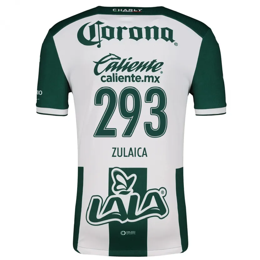 Danxen Heren José Zulaica #293 Groen Wit Thuisshirt Thuistenue 2024/25 T-Shirt
