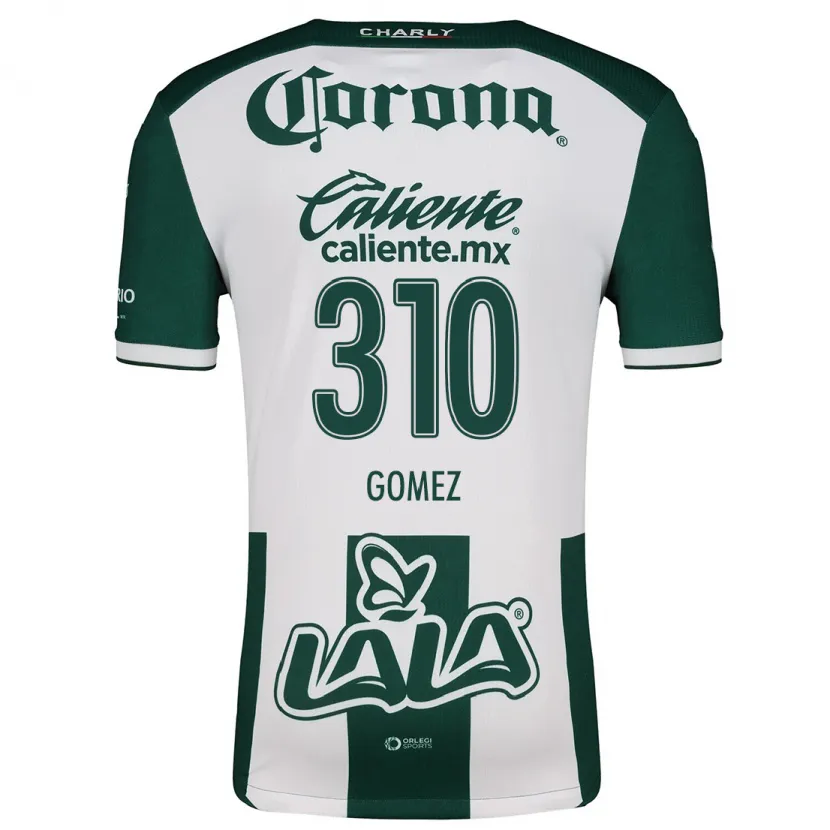 Danxen Heren Luis Gómez #310 Groen Wit Thuisshirt Thuistenue 2024/25 T-Shirt