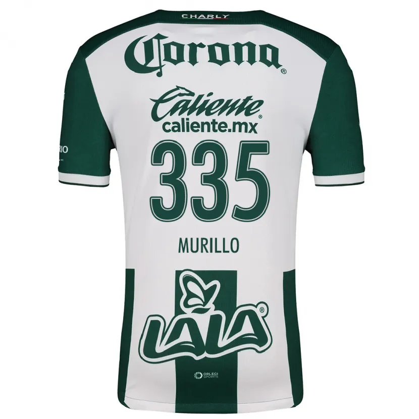 Danxen Heren Doryan Murillo #335 Groen Wit Thuisshirt Thuistenue 2024/25 T-Shirt
