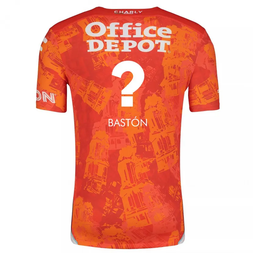 Danxen Heren Borja Bastón #0 Oranje Wit Uitshirt Uittenue 2024/25 T-Shirt