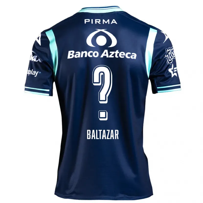 Danxen Heren Carlos Baltazar #0 Marineblauw Uitshirt Uittenue 2024/25 T-Shirt