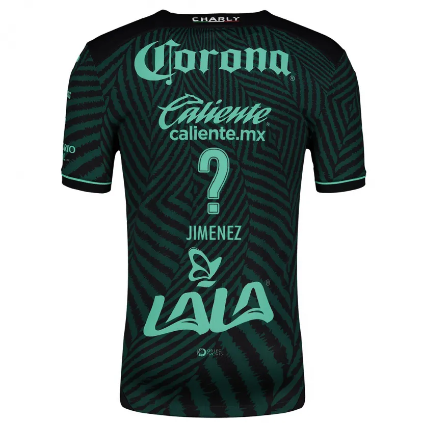 Danxen Heren Tahiel Jiménez #0 Zwart Groen Uitshirt Uittenue 2024/25 T-Shirt