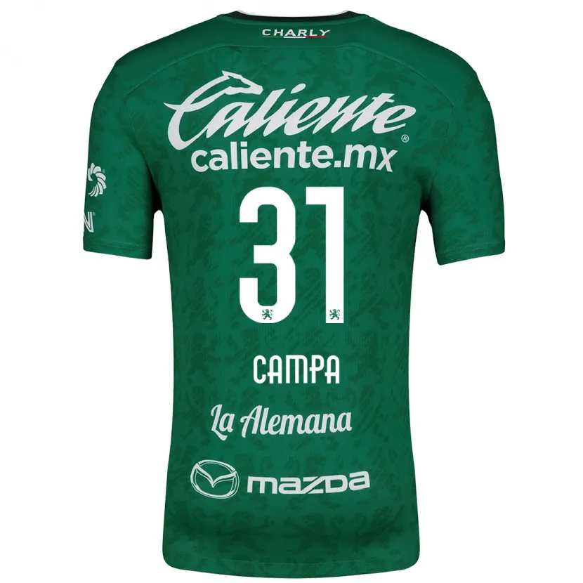Danxen Dames Marlyn Campa #31 Groen Wit Thuisshirt Thuistenue 2024/25 T-Shirt