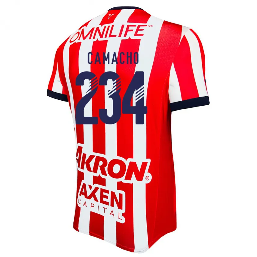 Danxen Dames Xandor Camacho #234 Rood Wit Blauw Thuisshirt Thuistenue 2024/25 T-Shirt