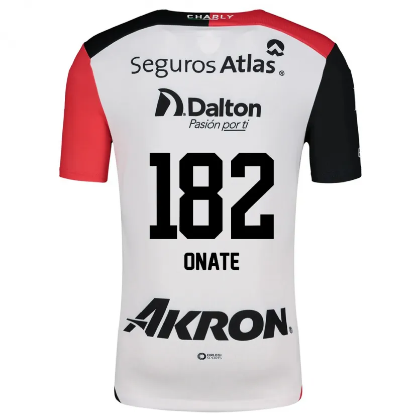 Danxen Dames Axel Oñate #182 Wit Rood Zwart Uitshirt Uittenue 2024/25 T-Shirt