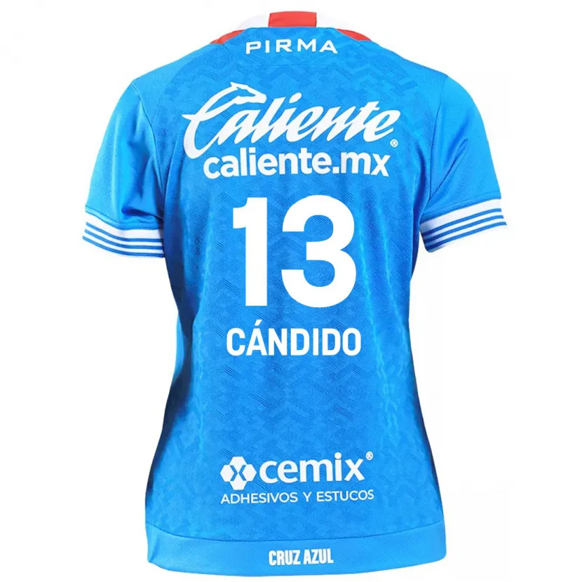 Danxen Kinderen Camilo Cándido #13 Hemelsblauw Thuisshirt Thuistenue 2024/25 T-Shirt