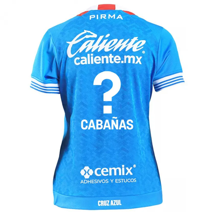 Danxen Kinderen Alfredo Cabañas #0 Hemelsblauw Thuisshirt Thuistenue 2024/25 T-Shirt