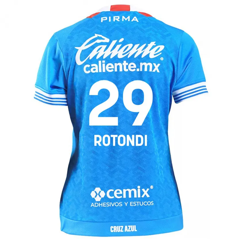 Danxen Heren Carlos Rotondi #29 Hemelsblauw Thuisshirt Thuistenue 2024/25 T-Shirt