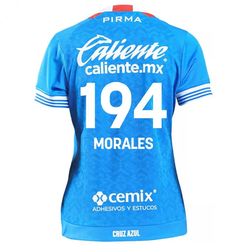 Danxen Heren Amaury Morales #194 Hemelsblauw Thuisshirt Thuistenue 2024/25 T-Shirt