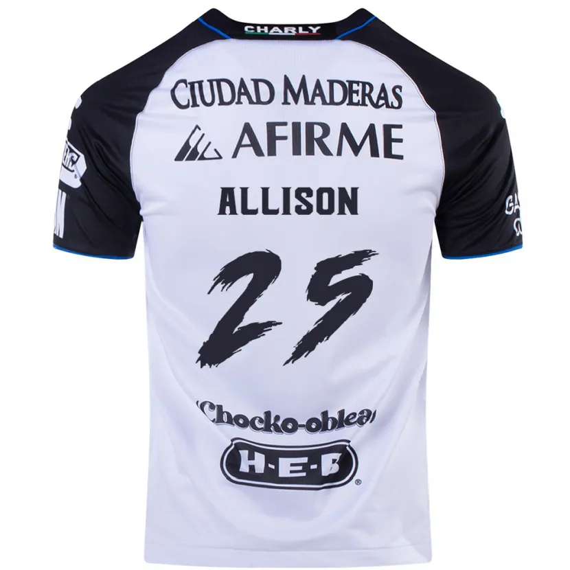 Danxen Heren Guillermo Allison #25 Zwart Blauw Thuisshirt Thuistenue 2024/25 T-Shirt