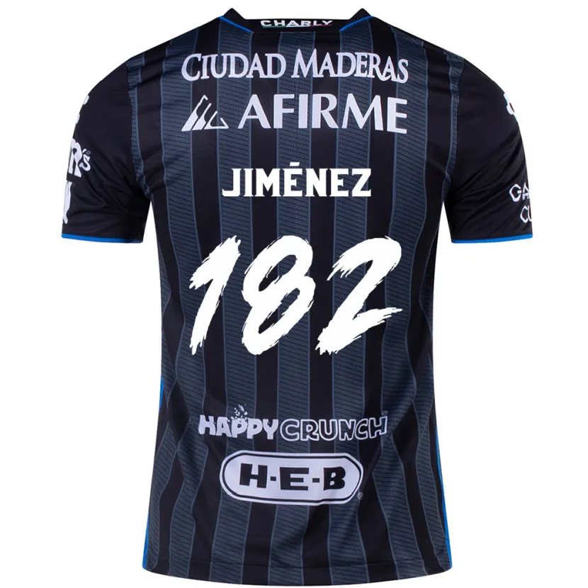 Danxen Heren Carlos Jiménez #182 Wit Zwart Uitshirt Uittenue 2024/25 T-Shirt