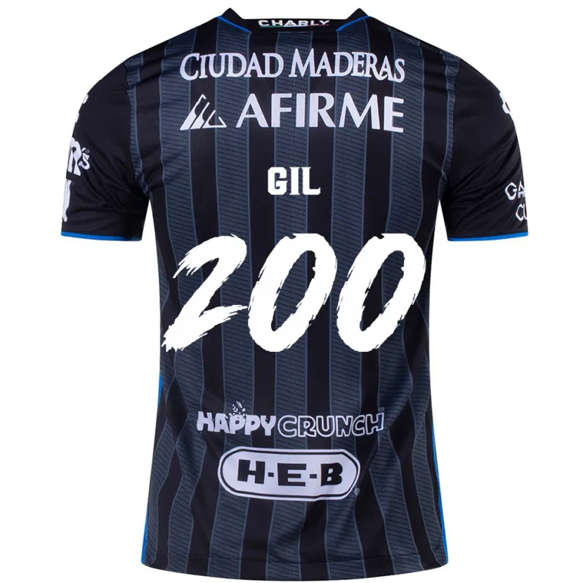 Danxen Heren Gerardo Gil #200 Wit Zwart Uitshirt Uittenue 2024/25 T-Shirt