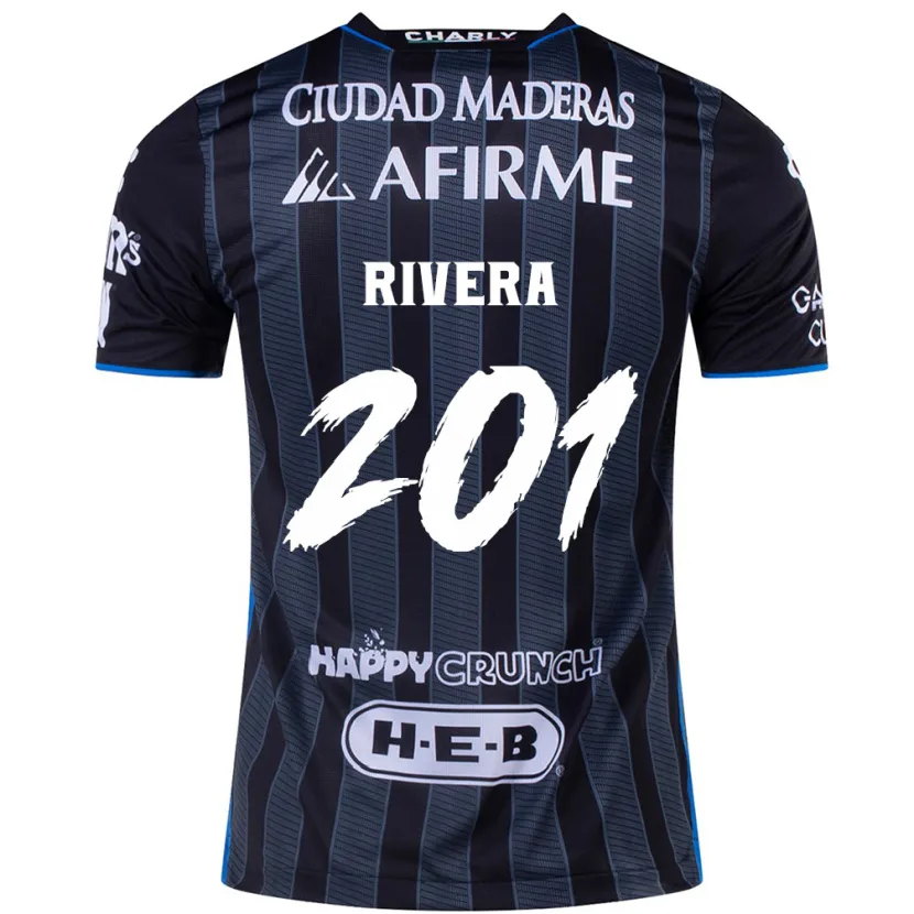 Danxen Heren Christian Rivera #201 Wit Zwart Uitshirt Uittenue 2024/25 T-Shirt