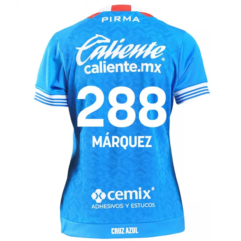 Danxen Dames Víctor Márquez #288 Hemelsblauw Thuisshirt Thuistenue 2024/25 T-Shirt