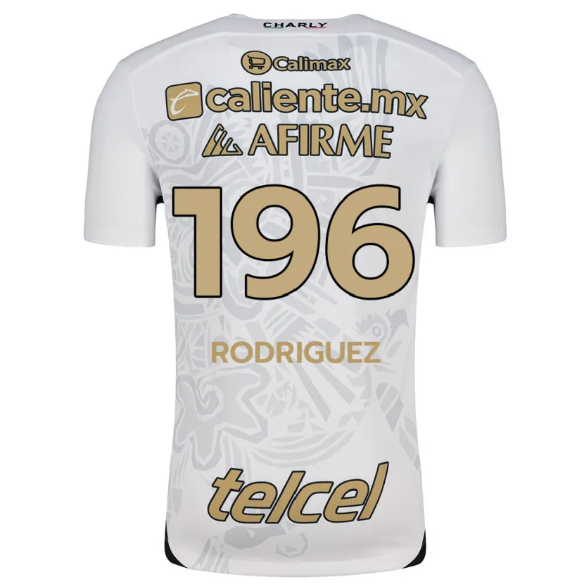 Danxen Dames Prince Rodríguez #196 Wit Zwart Uitshirt Uittenue 2024/25 T-Shirt