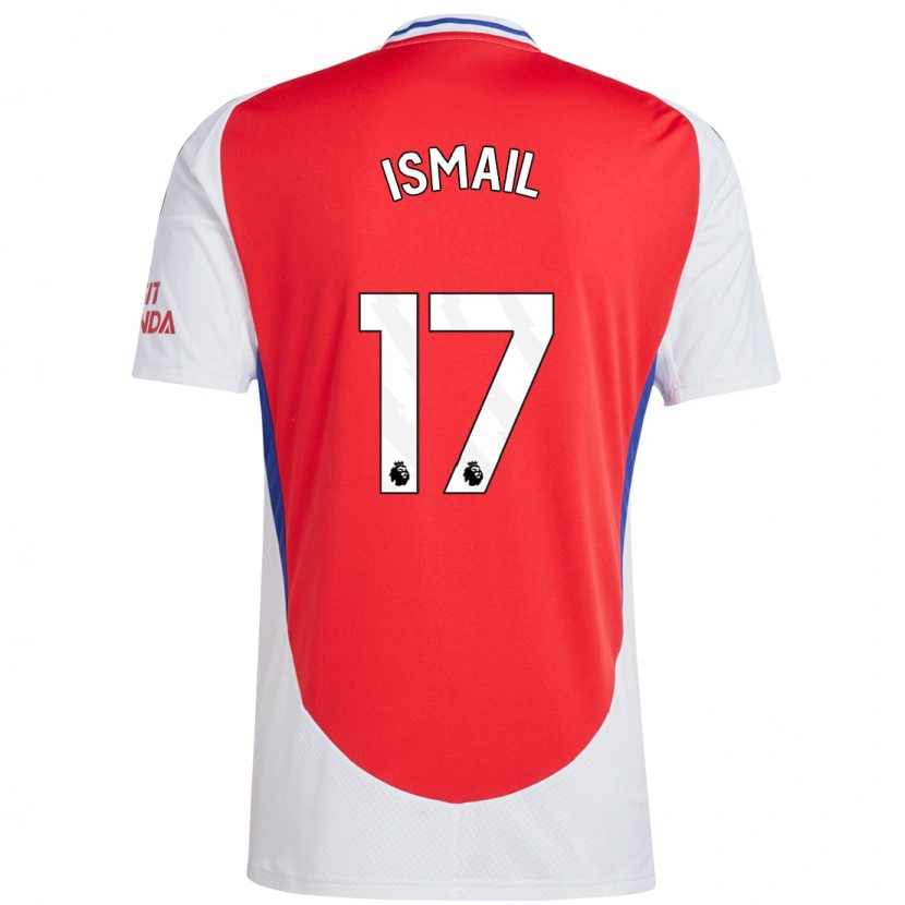 Danxen Kinderen Cam'ron Ismail #17 Rood Wit Thuisshirt Thuistenue 2024/25 T-Shirt