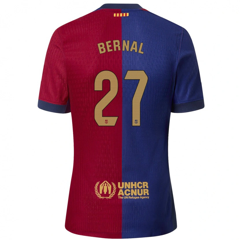 Danxen Kinderen Marc Bernal #27 Blauw Rood Thuisshirt Thuistenue 2024/25 T-Shirt