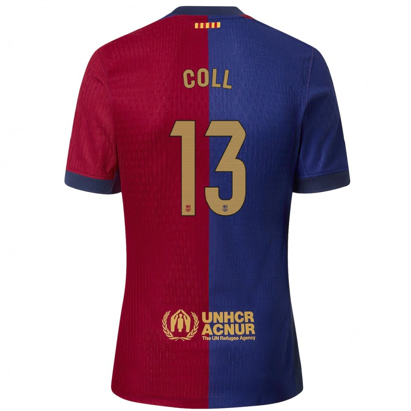 Danxen Kinderen Cata Coll #13 Blauw Rood Thuisshirt Thuistenue 2024/25 T-Shirt
