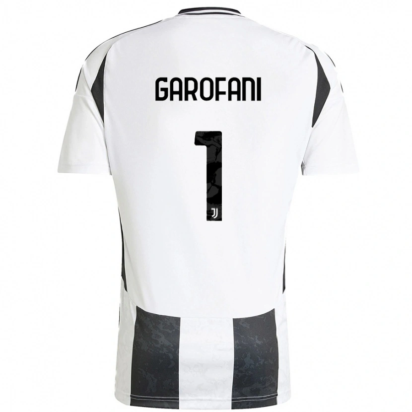 Danxen Kinderen Giovanni Garofani #1 Wit Zwart Thuisshirt Thuistenue 2024/25 T-Shirt