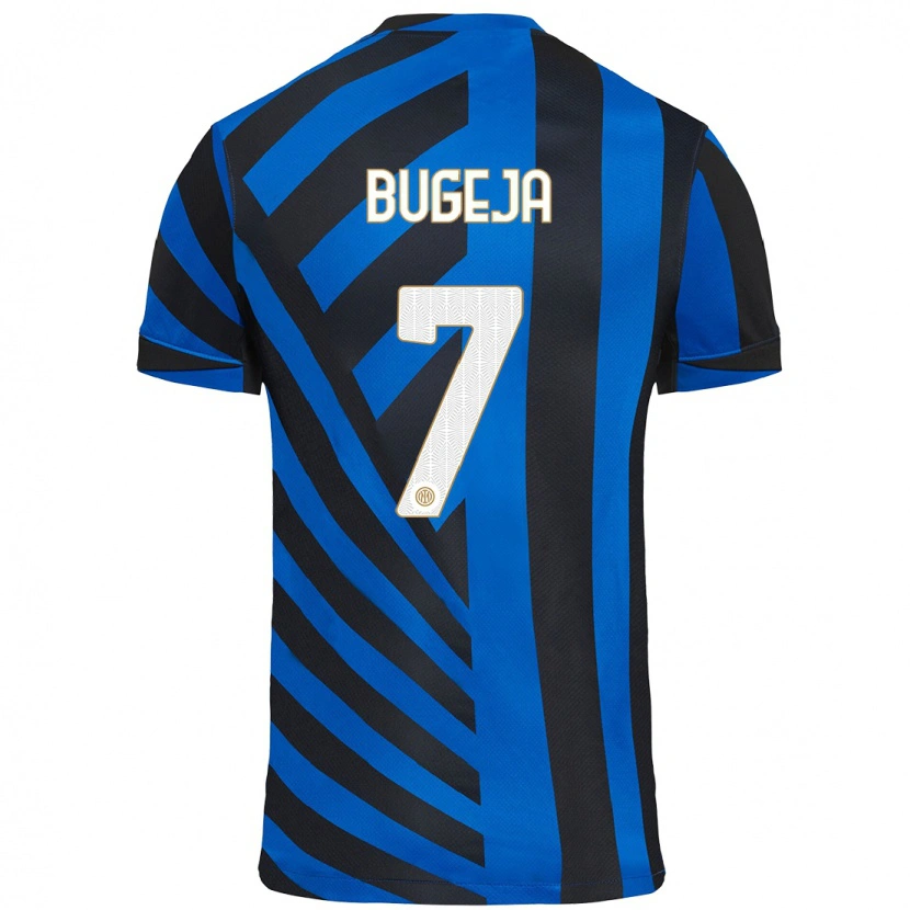 Danxen Kinderen Haley Bugeja #7 Blauw Zwart Thuisshirt Thuistenue 2024/25 T-Shirt