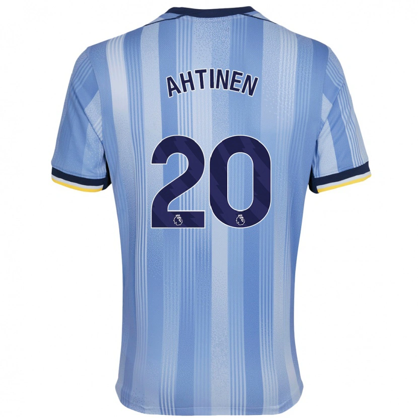 Danxen Kinderen Olga Ahtinen #20 Lichtblauw Uitshirt Uittenue 2024/25 T-Shirt