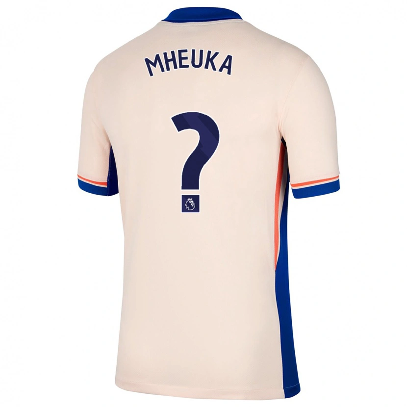 Danxen Kinderen Shumaira Mheuka #0 Lichtbeige Uitshirt Uittenue 2024/25 T-Shirt