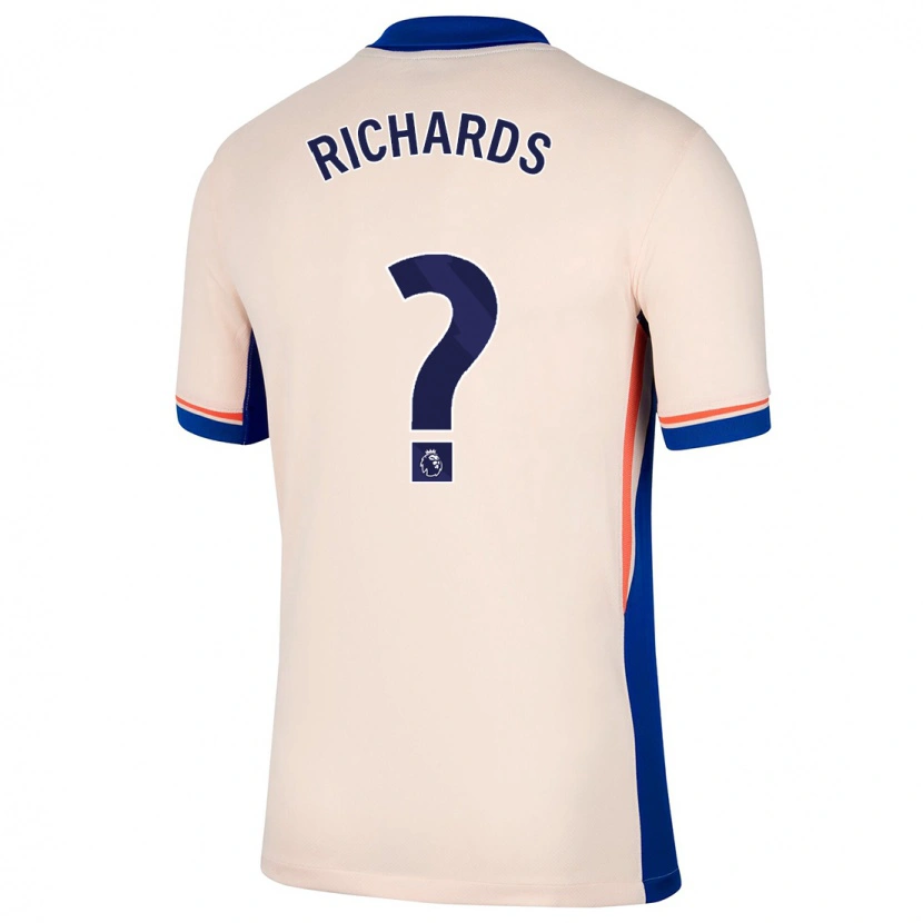 Danxen Kinderen Dujuan Richards #0 Lichtbeige Uitshirt Uittenue 2024/25 T-Shirt