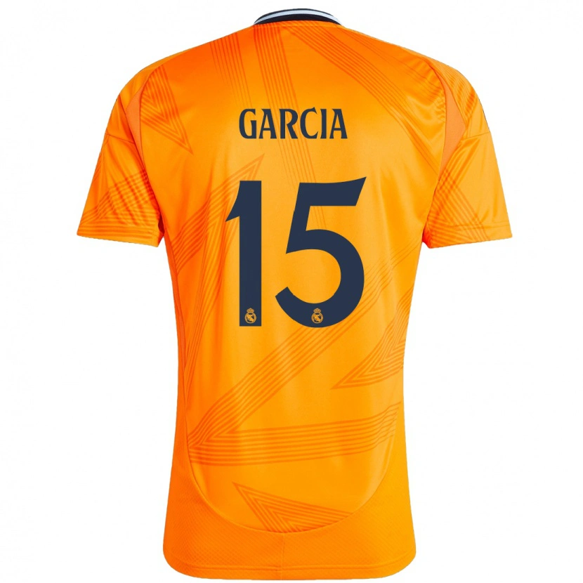 Danxen Kinderen Sheila García #15 Oranje Uitshirt Uittenue 2024/25 T-Shirt