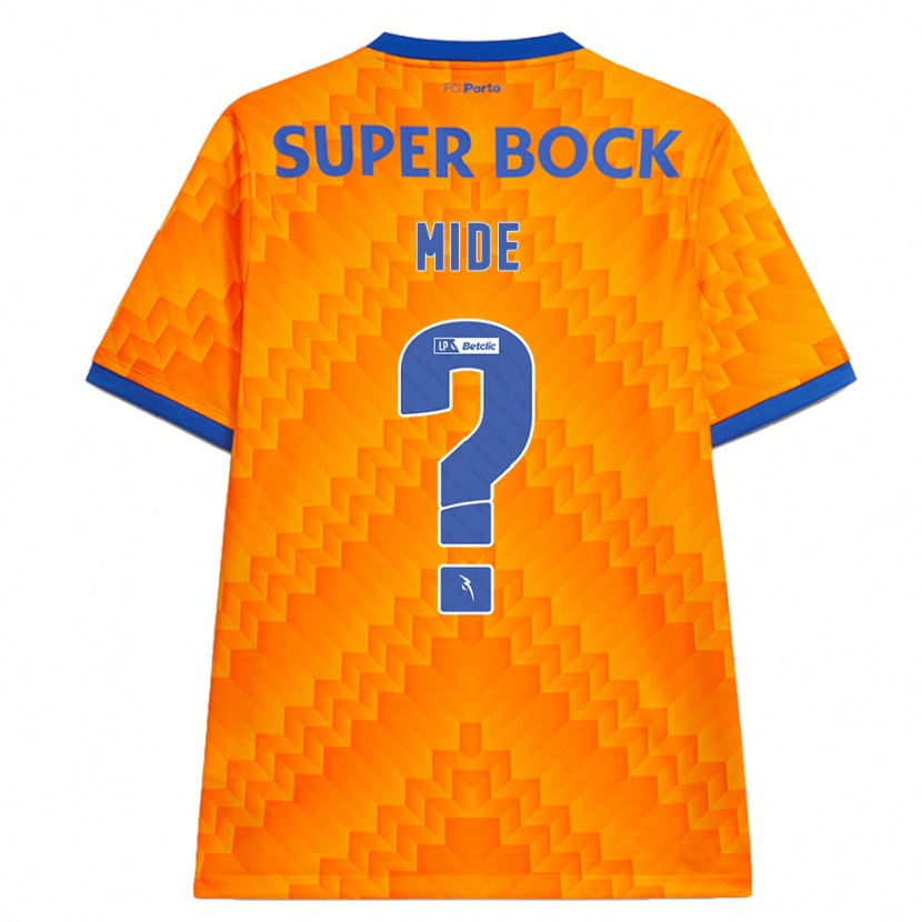 Danxen Kinderen Mateus Mide #0 Oranje Uitshirt Uittenue 2024/25 T-Shirt