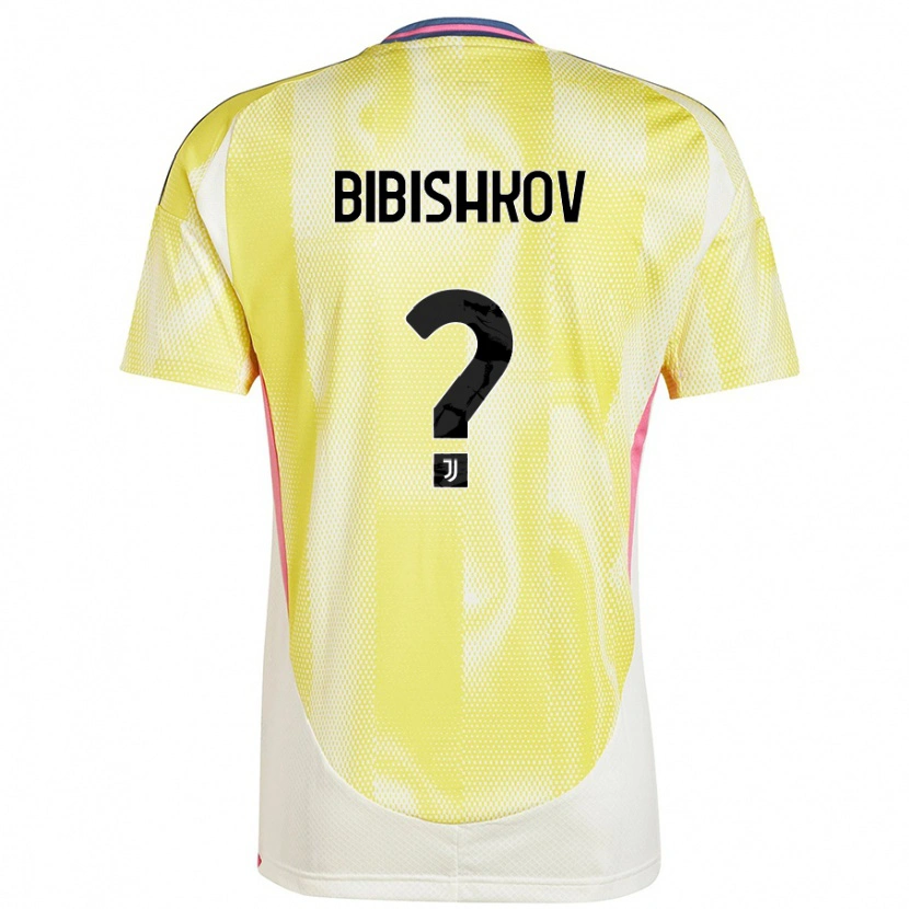 Danxen Kinderen Marsel Bibishkov #0 Zonnig Geel Uitshirt Uittenue 2024/25 T-Shirt