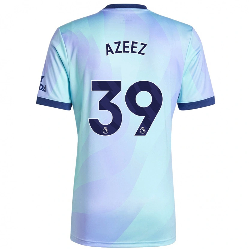 Danxen Kinderen Miguel Azeez #39 Aqua Thuisshirt Derde Tenue 2024/25 T-Shirt