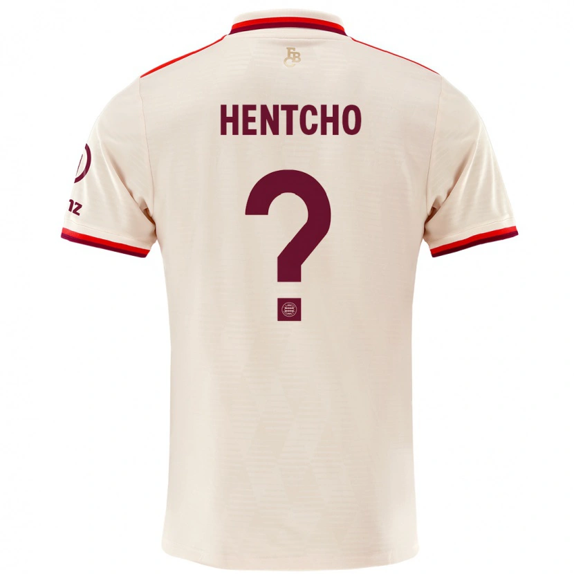 Danxen Kinderen Aristide Hentcho #0 Linen Thuisshirt Derde Tenue 2024/25 T-Shirt