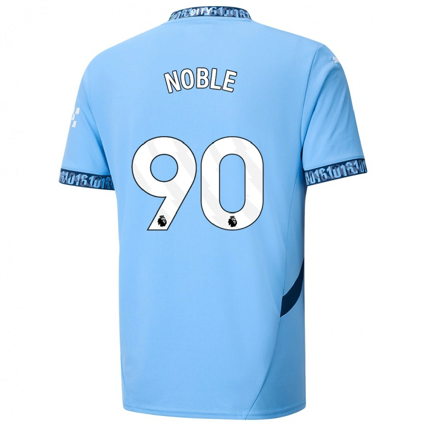 Danxen Heren Kian Noble #90 Marineblauw Thuisshirt Thuistenue 2024/25 T-Shirt
