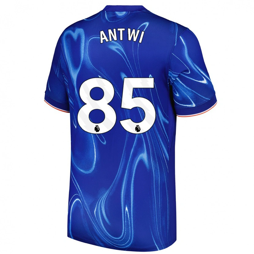 Danxen Heren Genesis Antwi #85 Blauw Wit Thuisshirt Thuistenue 2024/25 T-Shirt