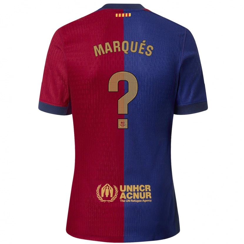 Danxen Heren Tomy Marqués #0 Blauw Rood Thuisshirt Thuistenue 2024/25 T-Shirt