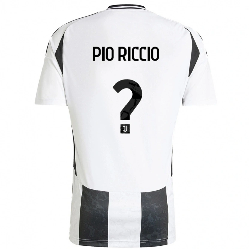 Danxen Heren Alessandro Pio Riccio #0 Wit Zwart Thuisshirt Thuistenue 2024/25 T-Shirt