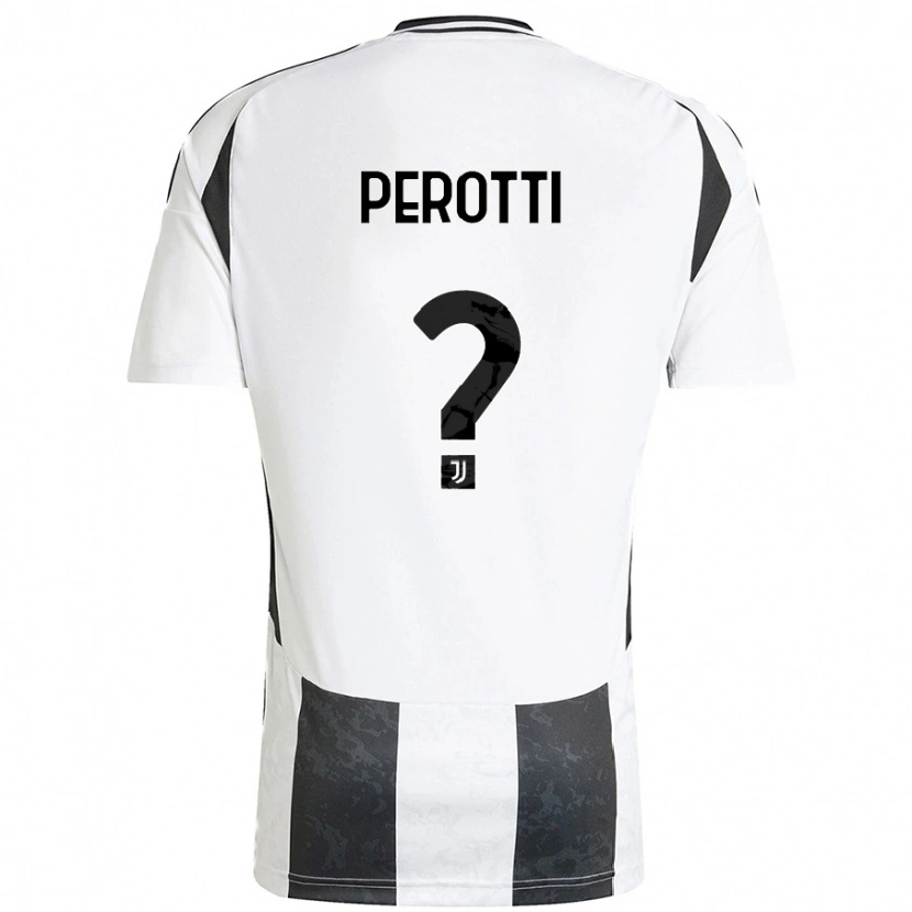 Danxen Heren Clemente Perotti #0 Wit Zwart Thuisshirt Thuistenue 2024/25 T-Shirt
