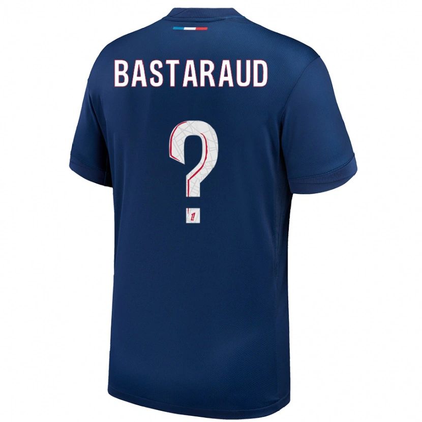 Danxen Heren Yanis Bastaraud #0 Marineblauw Wit Thuisshirt Thuistenue 2024/25 T-Shirt