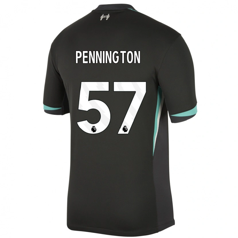 Danxen Heren Cody Pennington #57 Zwart Antraciet Wit Uitshirt Uittenue 2024/25 T-Shirt