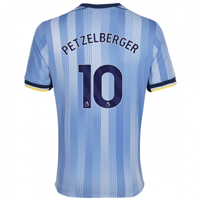 Danxen Heren Ramona Petzelberger #10 Lichtblauw Uitshirt Uittenue 2024/25 T-Shirt
