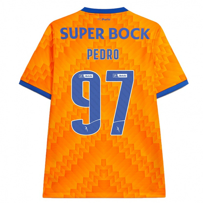 Danxen Heren Zé Pedro #97 Oranje Uitshirt Uittenue 2024/25 T-Shirt