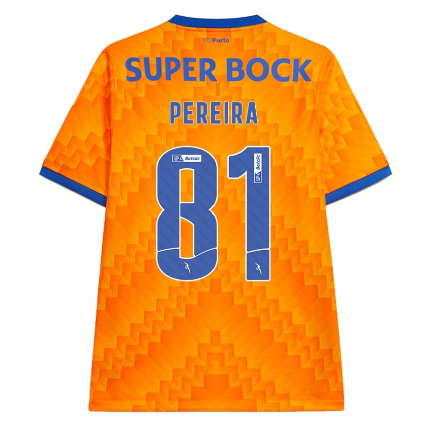 Danxen Heren Martim Pereira #81 Oranje Uitshirt Uittenue 2024/25 T-Shirt