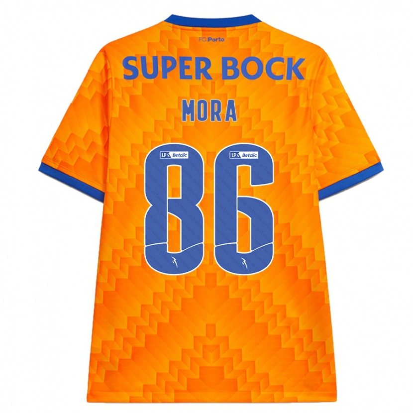 Danxen Heren Rodrigo Mora #86 Oranje Uitshirt Uittenue 2024/25 T-Shirt