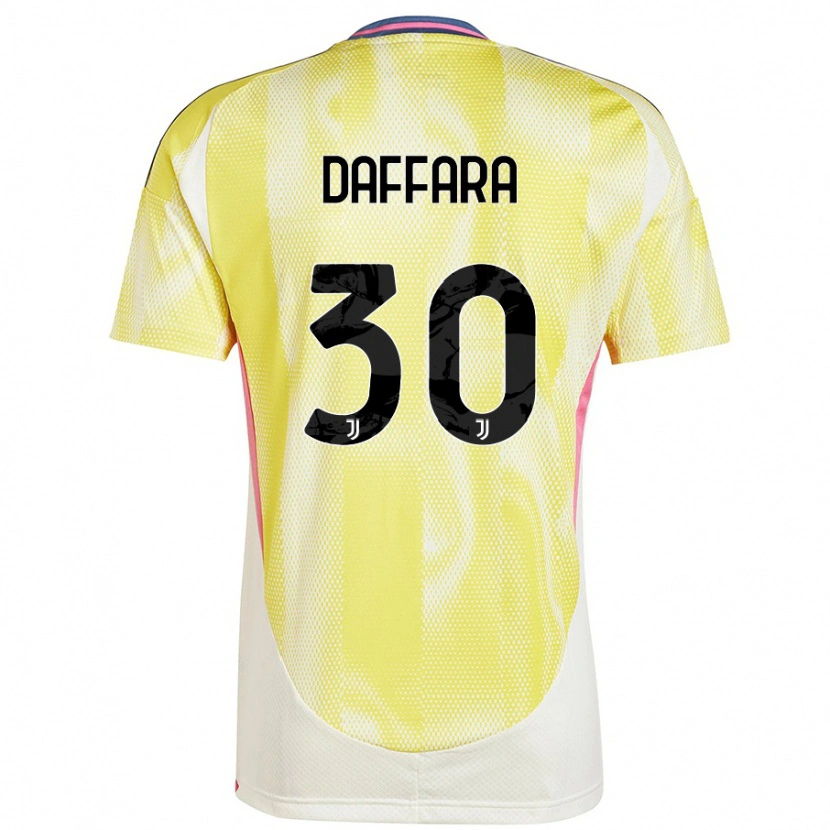 Danxen Heren Giovanni Daffara #30 Zonnig Geel Uitshirt Uittenue 2024/25 T-Shirt