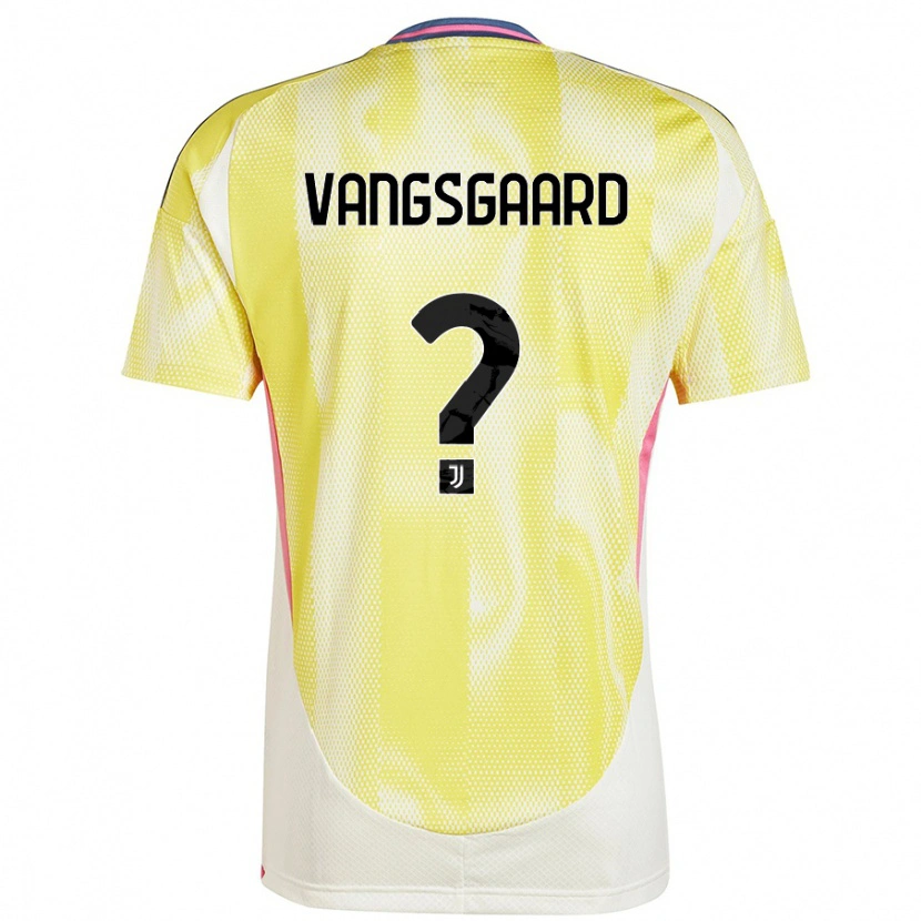 Danxen Heren Amalie Vangsgaard #0 Zonnig Geel Uitshirt Uittenue 2024/25 T-Shirt