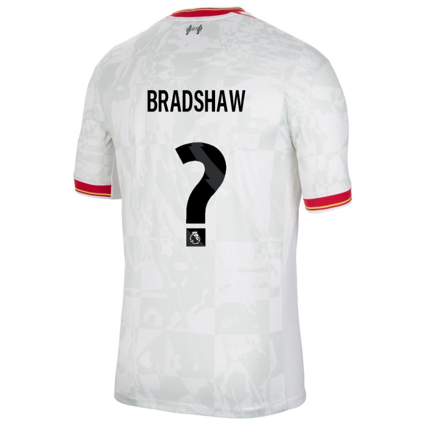 Danxen Heren Joe Bradshaw #0 Wit Rood Zwart Thuisshirt Derde Tenue 2024/25 T-Shirt