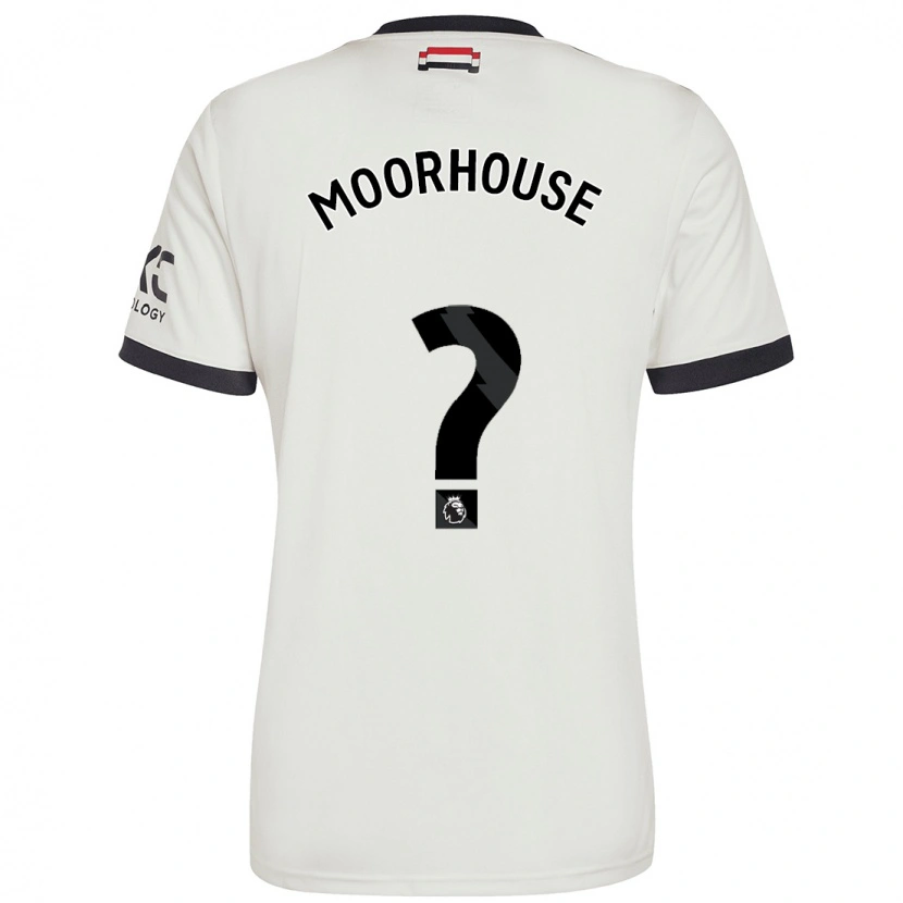 Danxen Heren Jack Moorhouse #0 Gebroken Wit Thuisshirt Derde Tenue 2024/25 T-Shirt