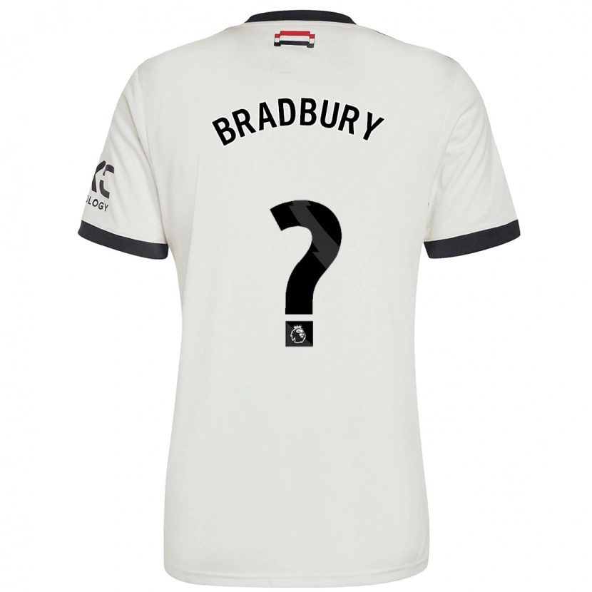 Danxen Heren Louie Bradbury #0 Gebroken Wit Thuisshirt Derde Tenue 2024/25 T-Shirt