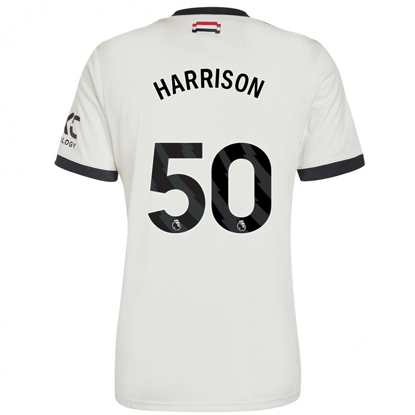 Danxen Heren Elyh Harrison #50 Gebroken Wit Thuisshirt Derde Tenue 2024/25 T-Shirt