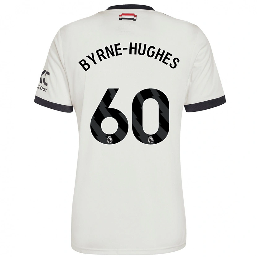 Danxen Heren Cameron Byrne-Hughes #60 Gebroken Wit Thuisshirt Derde Tenue 2024/25 T-Shirt